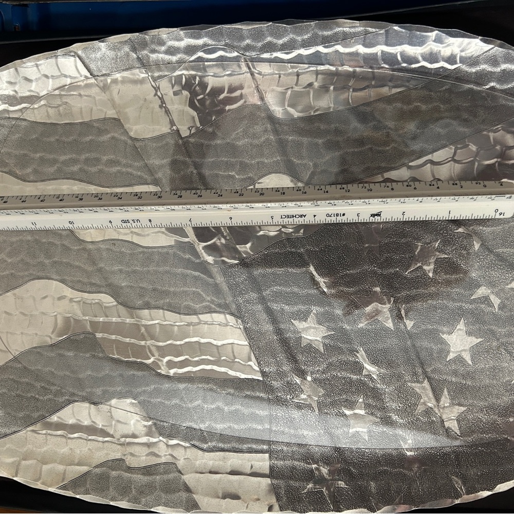 American flag platter - Picture 3 of 6
